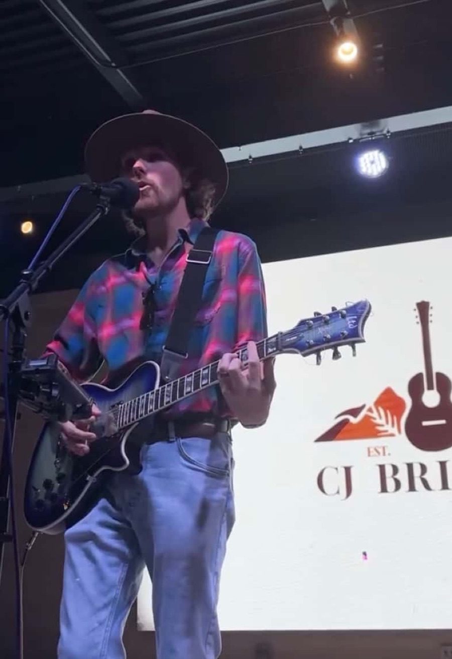 CJ Briscoe Live At Abendigo's flyer