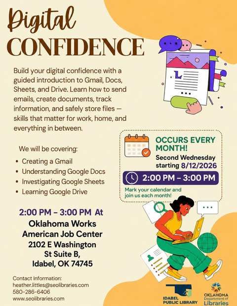 Digital Confidence - Free Tech Help Session flyer