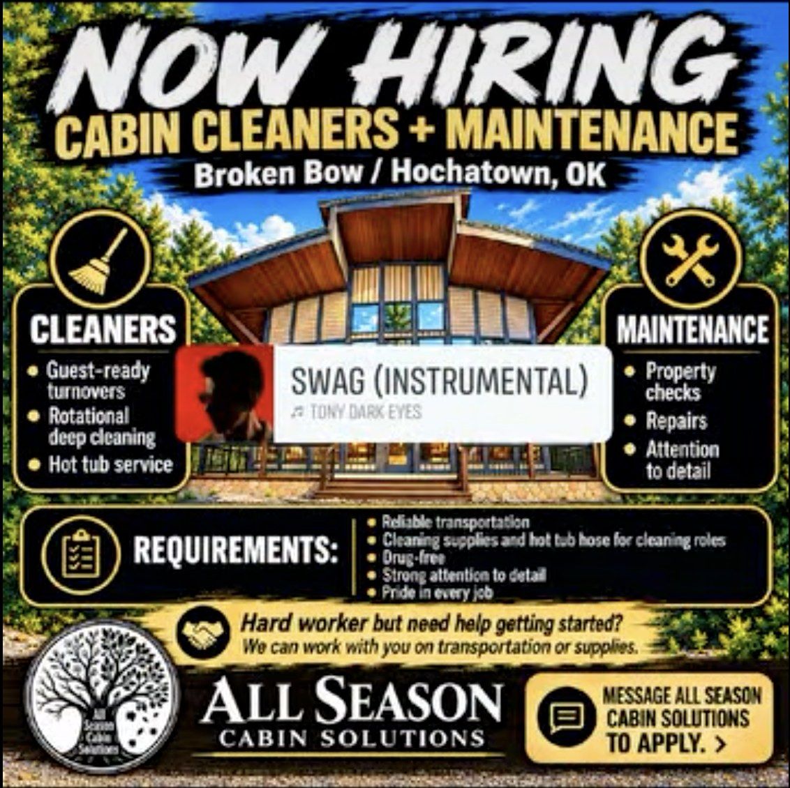 Cabin Cleaners and Maintenance Staff image