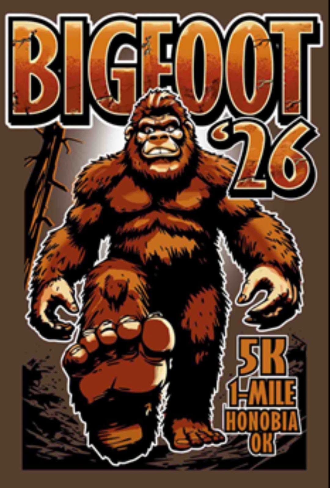 Bigfoot 5K and 1 Mile flyer