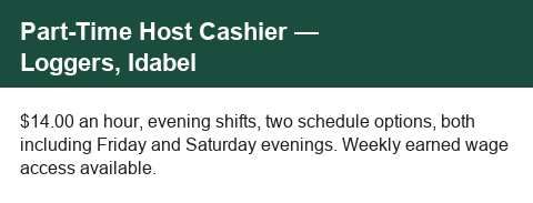 Part-Time Host Cashier image