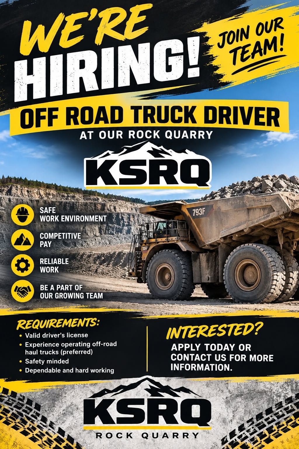 Off-Road Truck Driver image