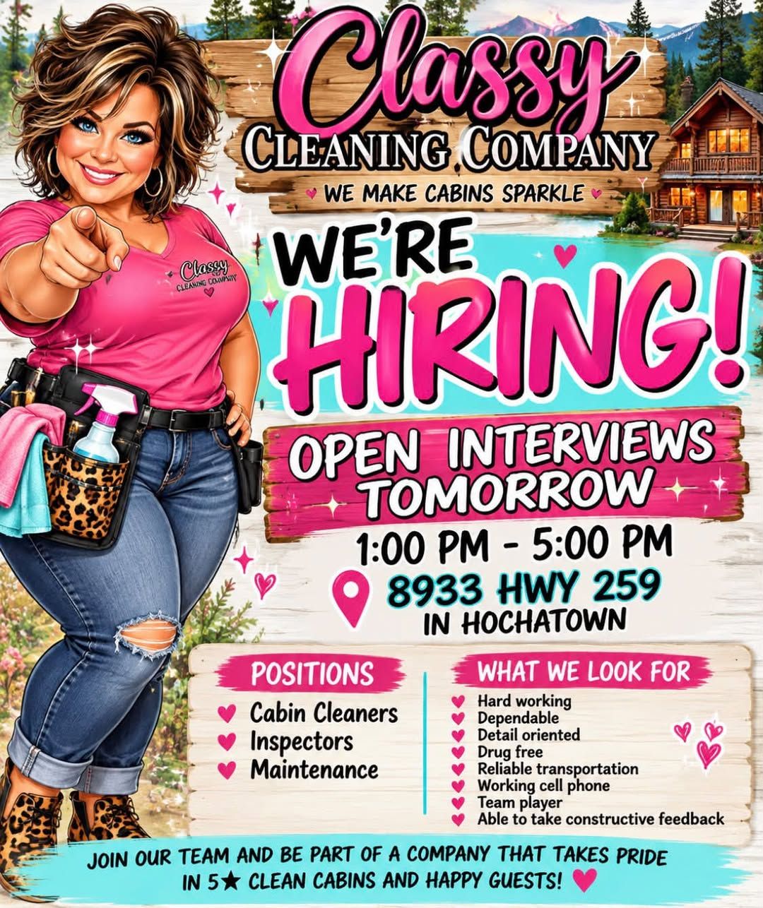 Cabin Cleaners, Inspectors & Maintenance image