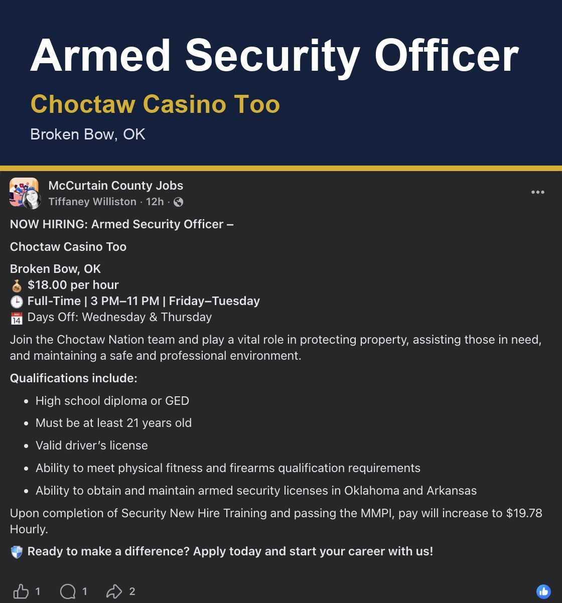 Armed Security Officer image