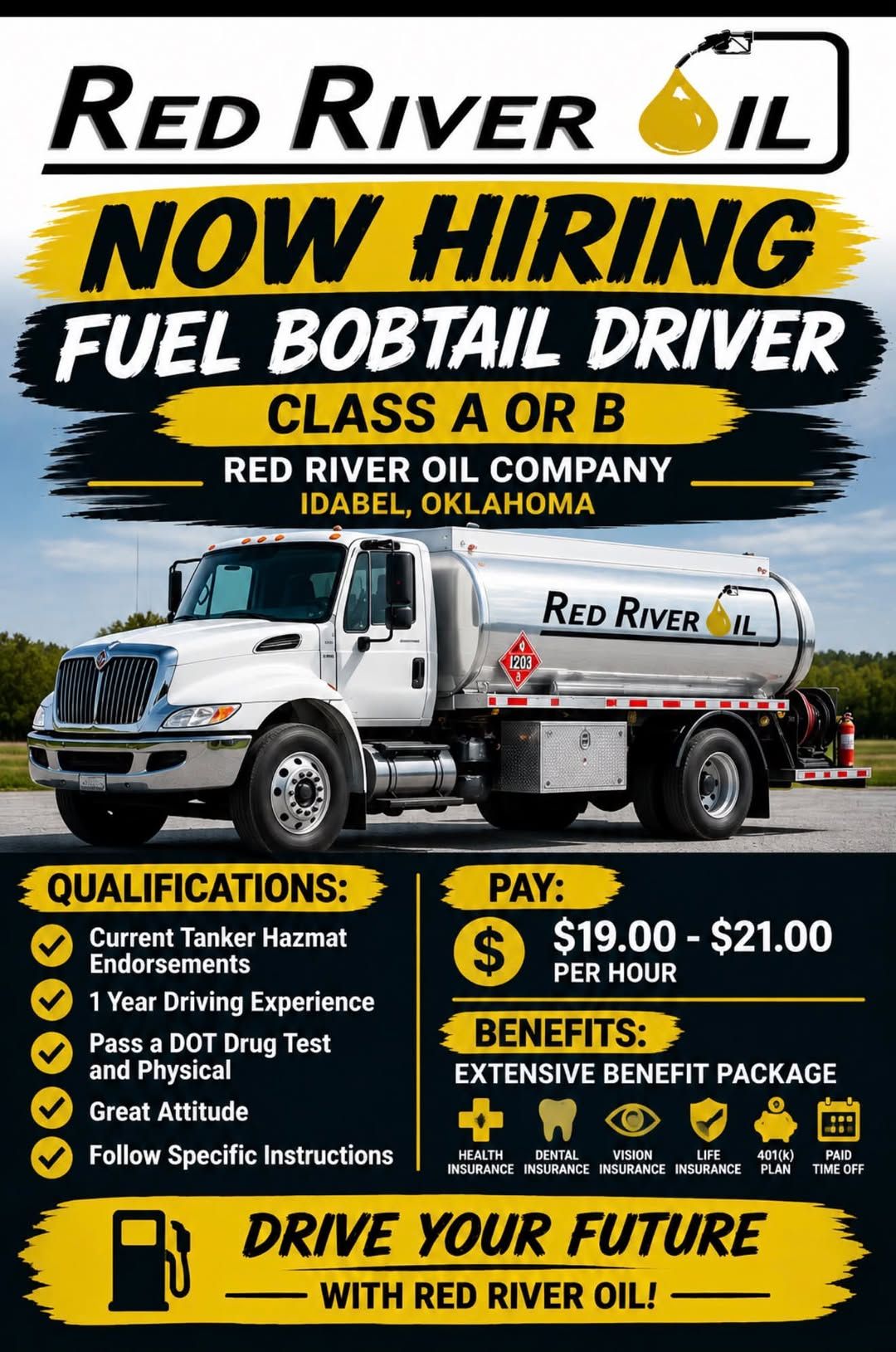 Fuel Bobtail Driver (Class A or B CDL) image