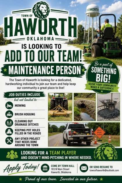 Maintenance Person + Part-Time Office Assistant image