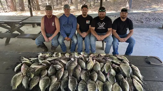 Broken Bow Lake Family Crappie Guide Service