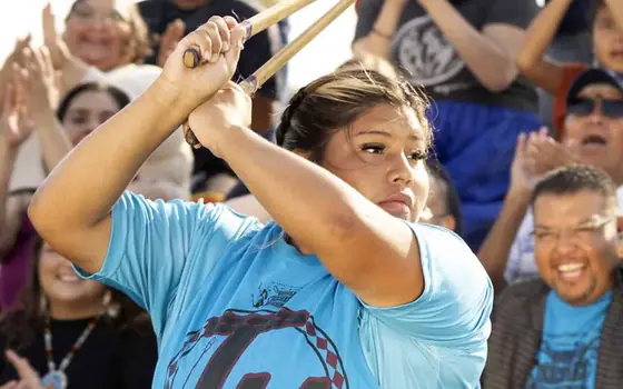 Stickball Demonstration flyer