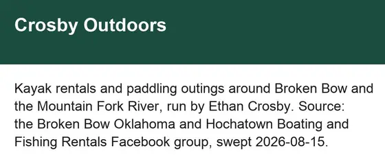 Crosby Outdoors