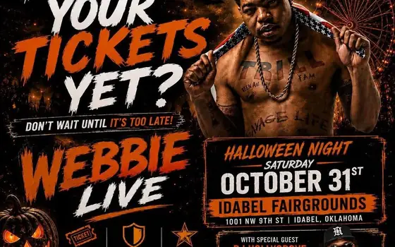 Webbie Live on Halloween Night flyer