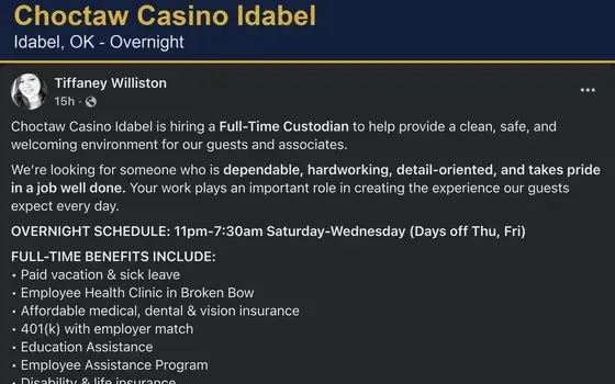 Full-Time Custodian (Overnight) image